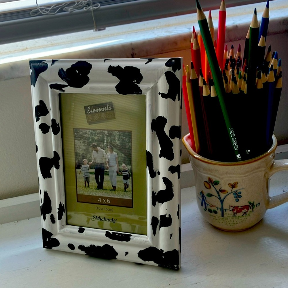 Cow print Photo Frame
